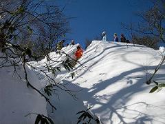 那須高原スノーシュー　茶臼岳山麓_d0043161_8204468.jpg