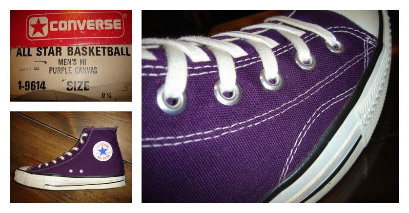 80\'s ALL STAR PURPLE DEAD STOCK　(当て布付き・・・)_f0007767_1325975.jpg