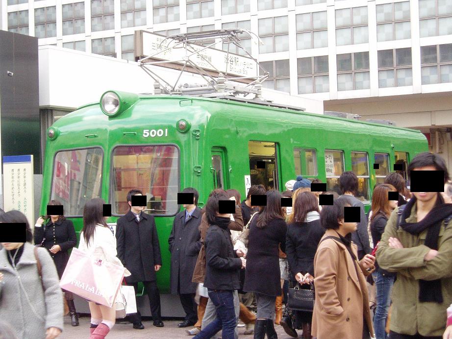 今日の東急デハ5001号の状況（23）～盗撮犯に間違われるの巻_f0030574_3535440.jpg