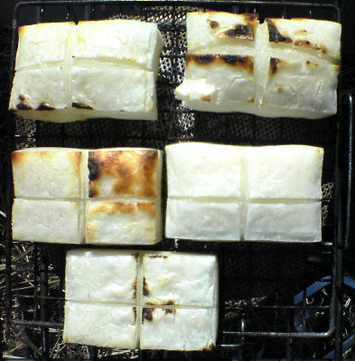 Ti Cylinder Stove knock-off // 強風の中火入れ_f0113727_5581996.jpg
