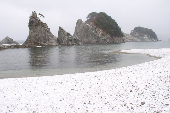 雪の浄土ヶ浜 マスター写真館2 雪の浄土ヶ浜 マスター写真館2
