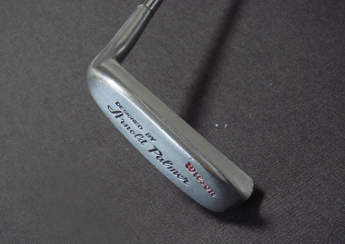 WILSON Designed By Arnold Palmer : THE BANK OF PUTTERS