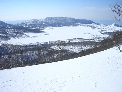 ２月２０日（火）晴天の雄国山（１２７１．２ｍ）独り占め_f0003138_124681.jpg