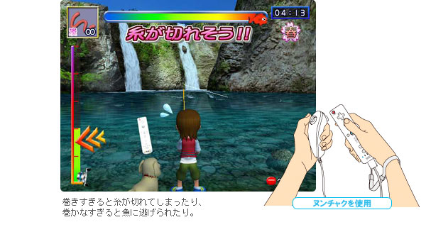 Wiiで釣りゲーム Sono マイブーム