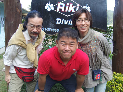 さらさん、亀尾さん登場!_e0028387_2354519.jpg