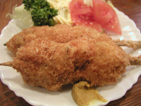 太郎 の 地鶏の串カツ!_f0053279_12495430.jpg