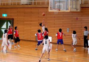 付知中学校バスケットボール交流試合【女子】_d0010630_1027563.jpg