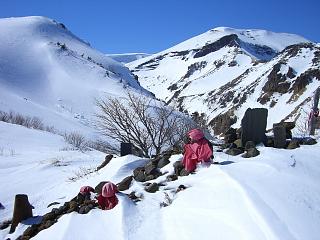 ２月２６日（月）すみかわすノーパークから刈田岳（１７５８）_f0003138_1245445.jpg