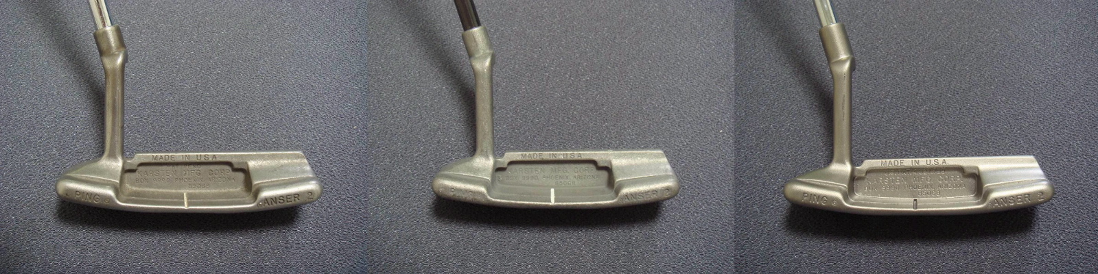 ANSER-2 PAT PEND とPAT # (2) : THE BANK OF PUTTERS