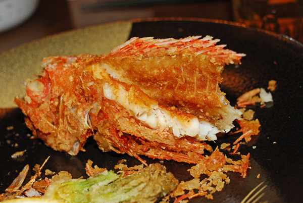 アラカブ カサゴ系 の姿揚げ 揚げ方のコツも 魚屋三代目日記