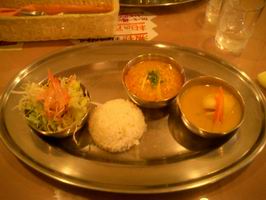 日本にて： インドカレー～天麩羅～フレンチ_b0046462_6145494.jpg