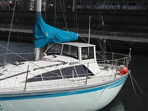 自作のハードドジャー In The Pontoon Bridge