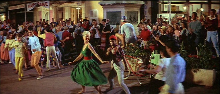 ミレーヌ・ドモンジョ（Mylene Demongeot）「悲しみよこんにちは」（1957）_e0042361_22351100.jpg