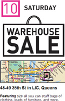 倉庫で在庫セール - Housing Works Warehouse Sale_b0007805_20434330.jpg