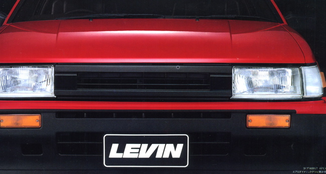 80年代に乗っていたマイカーVOL3 TOYOTA AE86 COROLLA LEVIN1600 GTV_b0065730_22402688.jpg