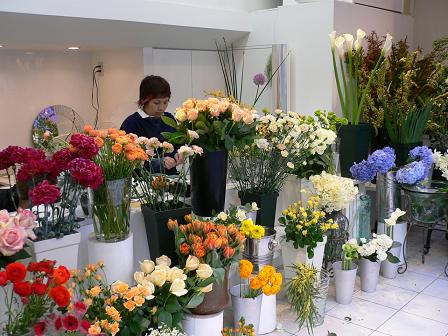 花屋さんでの味噌販売_d0099708_20374183.jpg