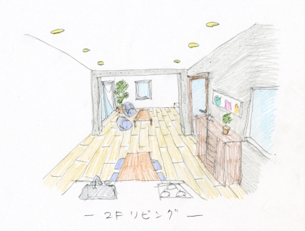 Competition of design for a house : office Morisada_a0017194_23173722.jpg