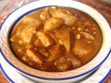 またまた ガラムマサラの野菜カレー(その2)_f0053279_2224171.jpg