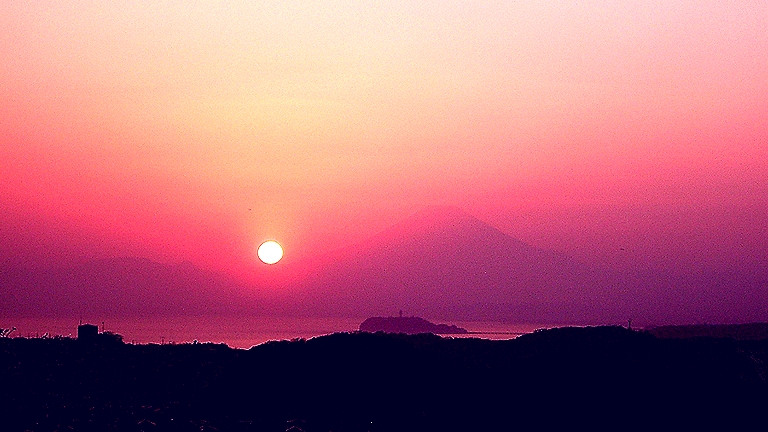 相模湾夕景_e0110145_19213663.jpg