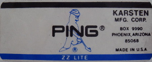 アイアン用スチールシャフト 〜PART1 : THE BANK OF PUTTERS アイアン用スチールシャフト 〜PART1 : THE BANK OF PUTTERS