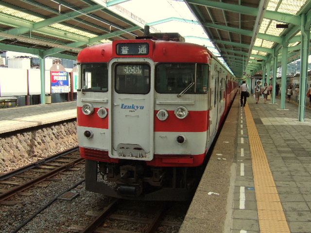 伊豆半島の電車_e0064133_2022494.jpg