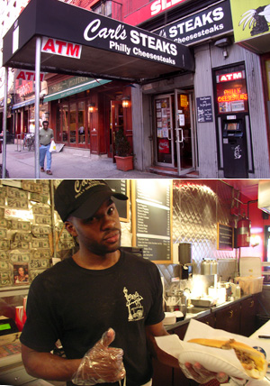 NY No1のフィリー・チーズステーキのお店 Carl\'s Steaks_b0007805_9133784.jpg