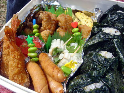 お花見弁当_e0022455_13451077.jpg