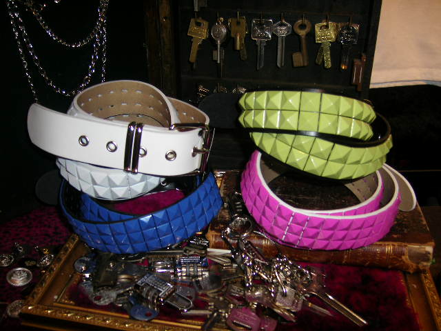 COLOR STUDS BELT_c0076243_20471075.jpg