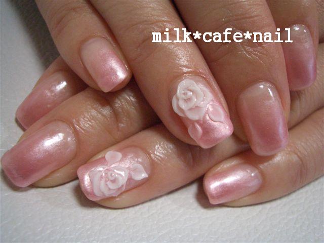 バイオジェル お嬢様ネイル Milk Cafe Nail 神戸 垂水 カルジェルバイオ自宅ネイルルームより バイオジェル お嬢様ネイル Milk Cafe Nail 神戸 垂水 カルジェルバイオ自宅ネイルルームより