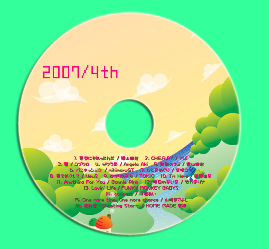 ドライブ用CD_a0097006_23513940.jpg