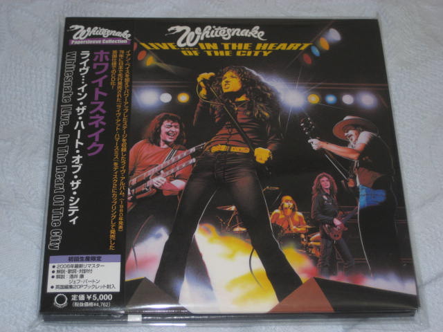 WHITESNAKE / LIVE...IN THE HEART OF THE CITY (紙ジャケ)_b0042308_22481926.jpg