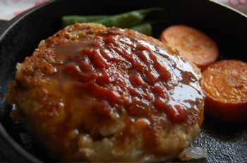 肉なしハンバーグ☆第3弾_e0110659_13432920.jpg