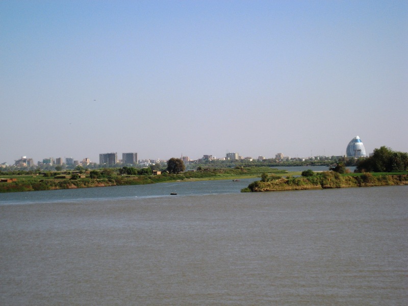 青ナイル白ナイルの合流 Wonderful Sudan