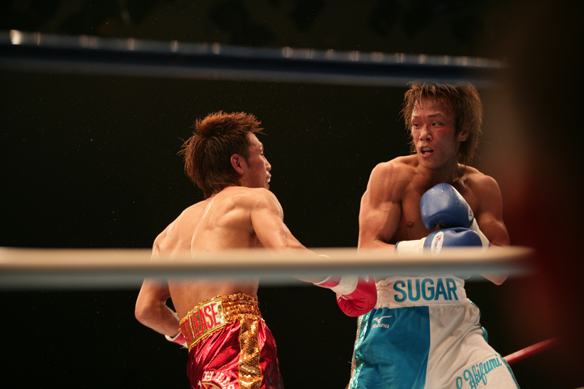 熱戦！山中大輔対下田昭文 日本スーパーバンタム級タイトルマッチ（4.9