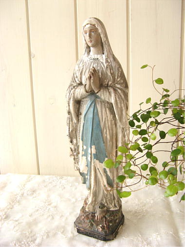 奇跡の泉ルルド 聖母マリア像 時代屋ノッティンの喰寝遊とアンティーク