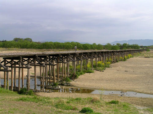 八幡市 流れ橋_e0048413_212139.jpg