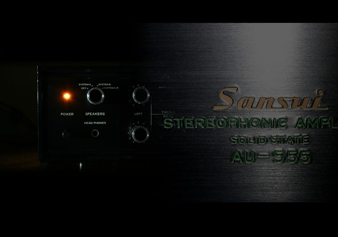 772015/SANSUI AU-555 プリメインアンプ 動作未確認 772015/SANSUI AU