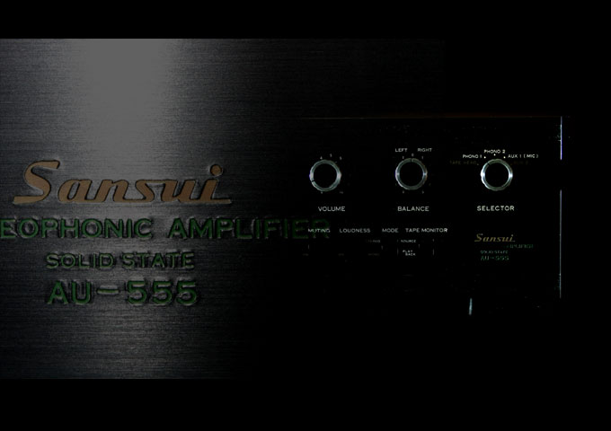 SANSUI AU-555 : Studio Kuroのオーディオ日記 SANSUI AU-555 : Studio Kuroのオーディオ日記