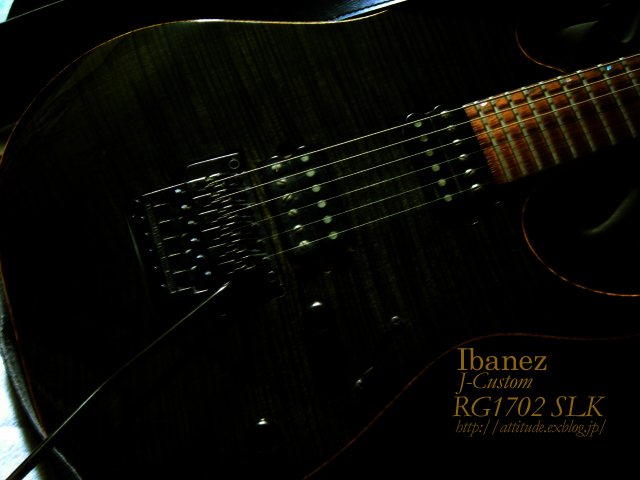 Ibanez J-Custom RG1702 SLK : attitude Ibanez J-Custom RG1702 SLK : attitude