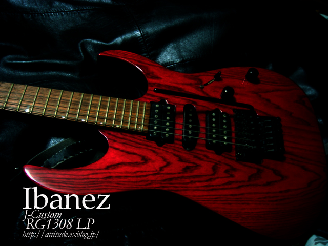 Ibanez J-Custom RG1308 LP : attitude