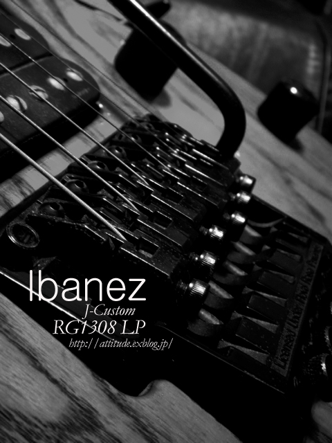Ibanez J-Custom RG1308 LP : attitude