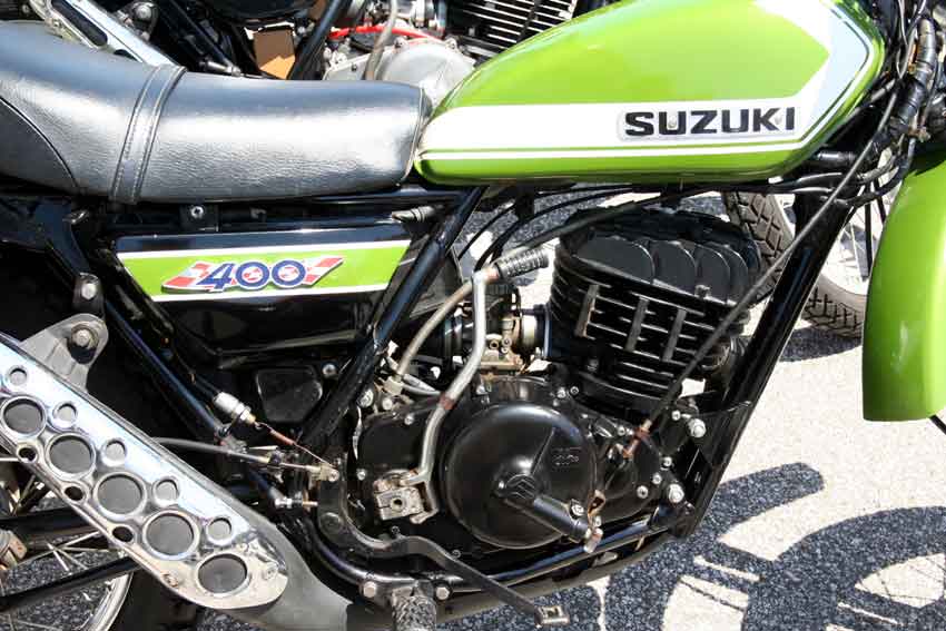 TS400 ハスラー400 KXの足まわり