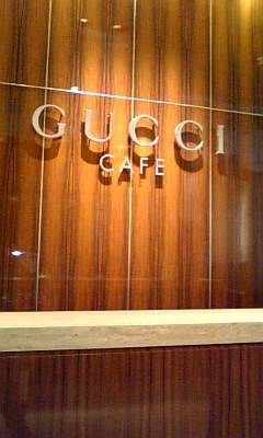 ☆GUCCI CAFE☆_c0116550_2254348.jpg