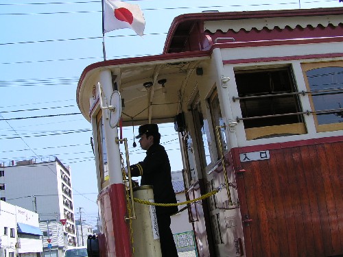 箱館ハイカラ號  路面電車_a0067991_15552152.jpg