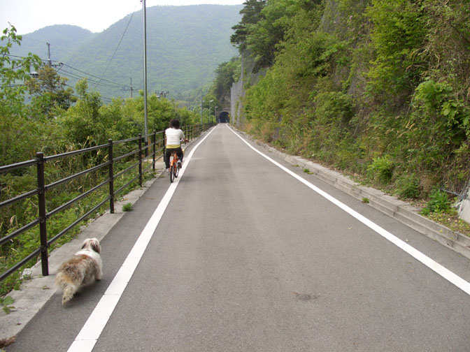 岡山・和気町　片鉄ロマン街道　ワンコとポタ_d0116268_23739.jpg