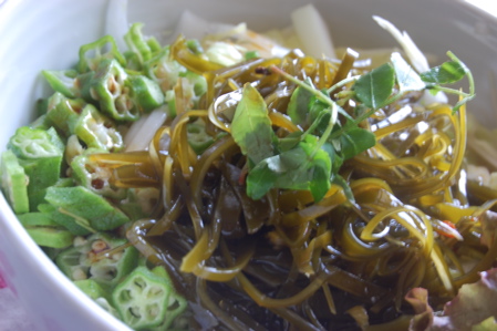 カロリーハーフめかぶうどん Vege Dining 野菜のごはん カロリーハーフめかぶうどん Vege Dining 野菜のごはん