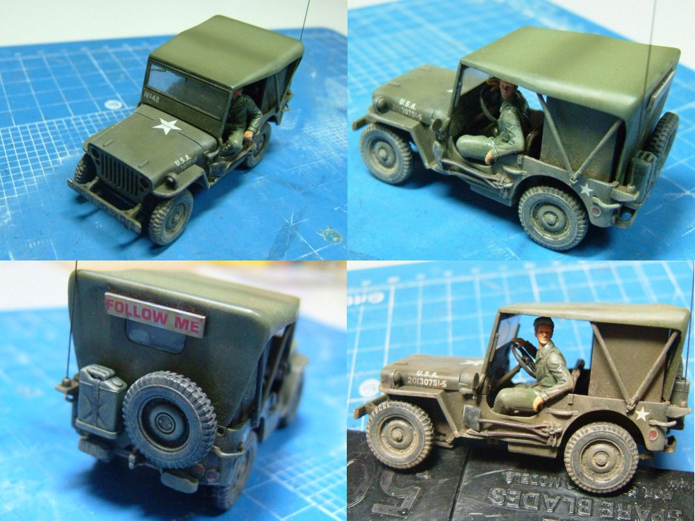 hasegawa 1/48 FOLLOW ME Jeep Willys MB #1 : afvな模型日誌