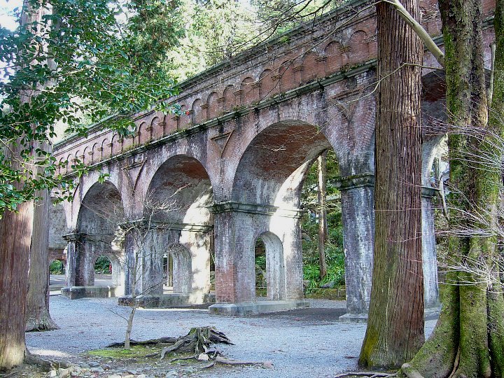 京都の南禅寺水路閣 レトロな建物を訪ねて