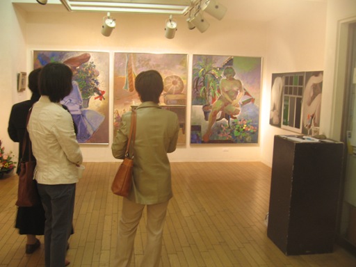 174)　タピオ　「竹内はるみ個展」・油彩　～５月12日（土）まで_f0126829_103758100.jpg
