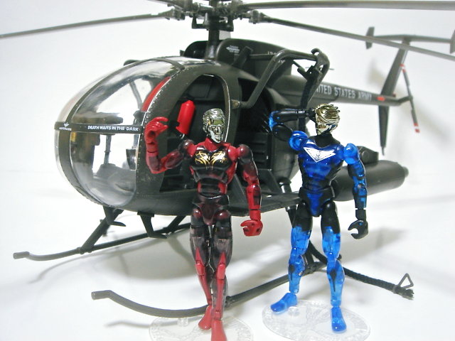 ELITE FORCE ナイトストーカー MH-6 エリートフォース こいつ、光るぞ！Elite Force EYETRACE（エリートフォース アイ